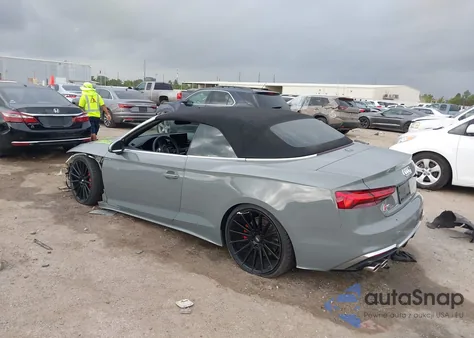 2021 Audi S5 Premium Plus z USA, uszkodzony, nr VIN WAUW4GF54MN007453